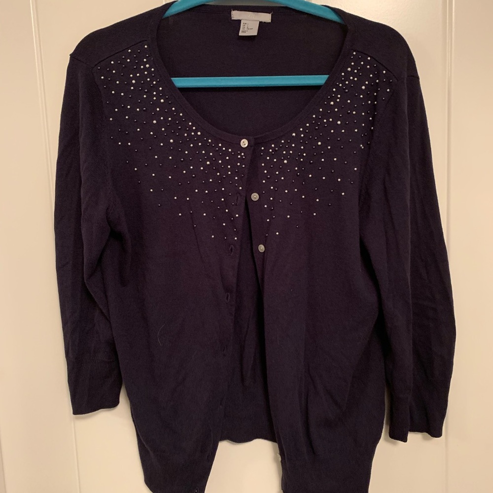 COPY - H&M Beaded Cardigan